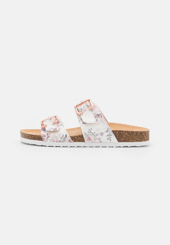 Mules Anna Field Plates Slip on Multicolore Femme | QXN-3812502